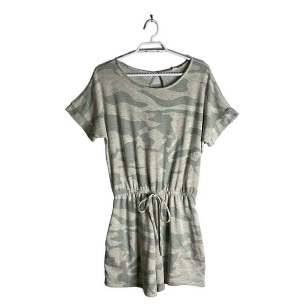 Oddy Women's Soft Knit Patterned Loungewear Romper